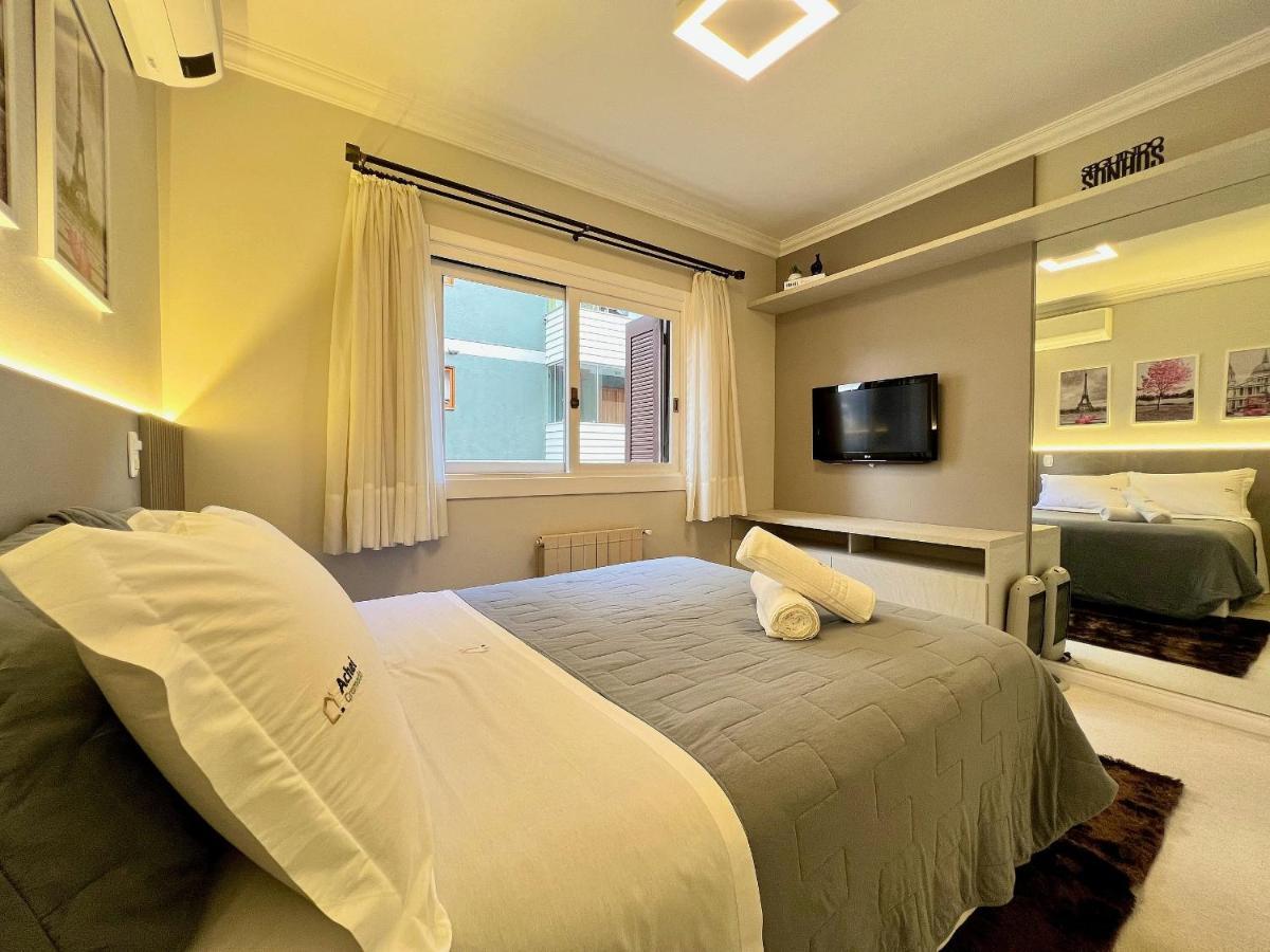 Apartamento Palladio 1Dorm Centro By Achei Gramado Esterno foto