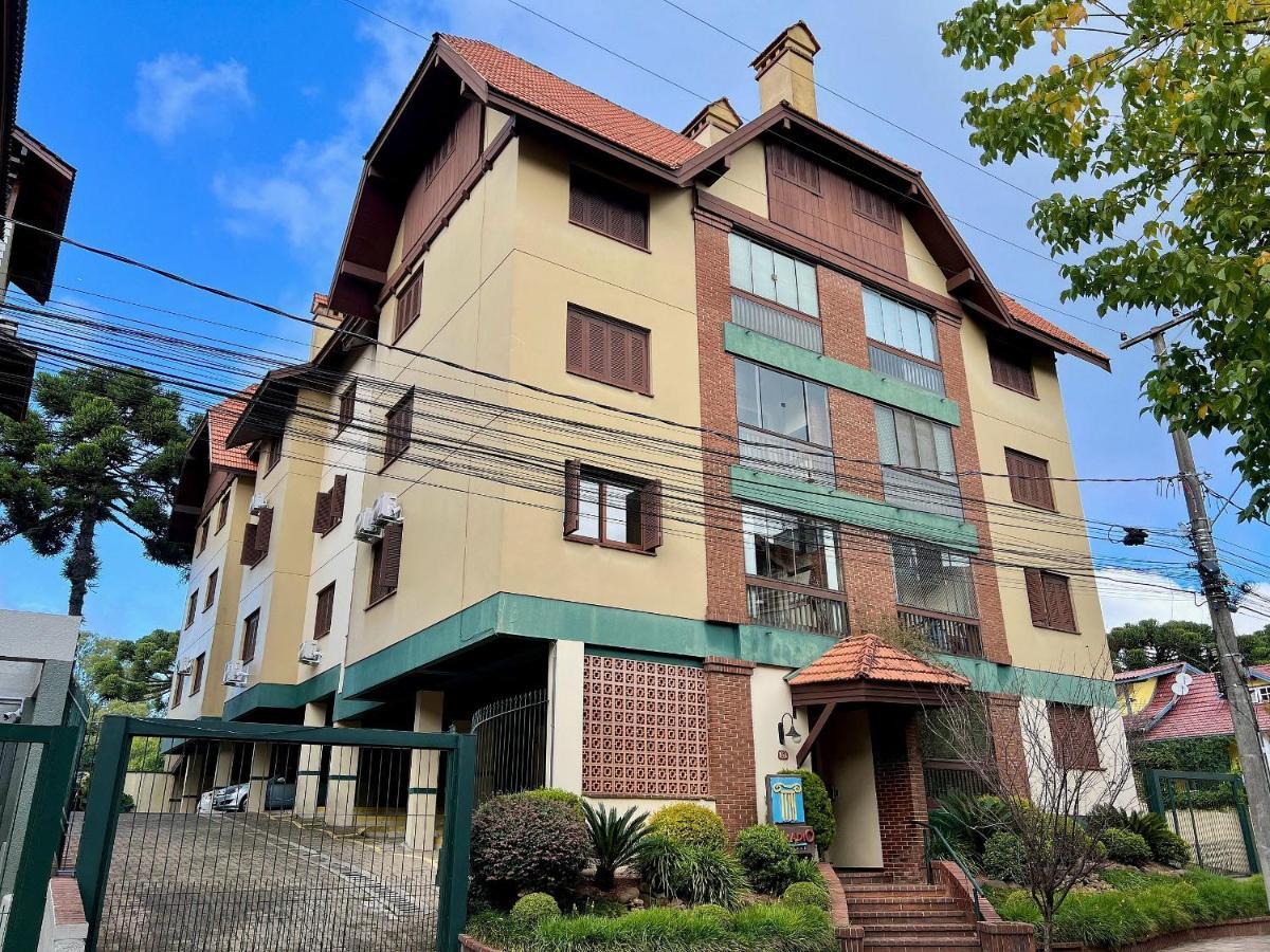 Apartamento Palladio 1Dorm Centro By Achei Gramado Esterno foto