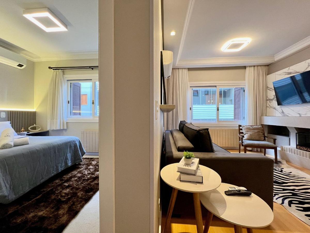 Apartamento Palladio 1Dorm Centro By Achei Gramado Esterno foto